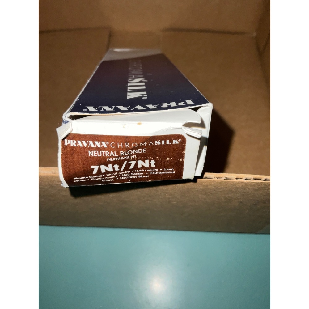 Pravana ChromaSilk Hair Color 7Nt Neutral Blonde Permanent Creme hair